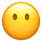 Face Without Mouth emoji on Apple